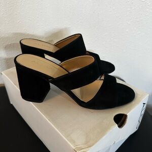 ALDO Black Suede Mules